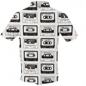 NEW SWINGJUICE men's golf mixtape polo in ivory